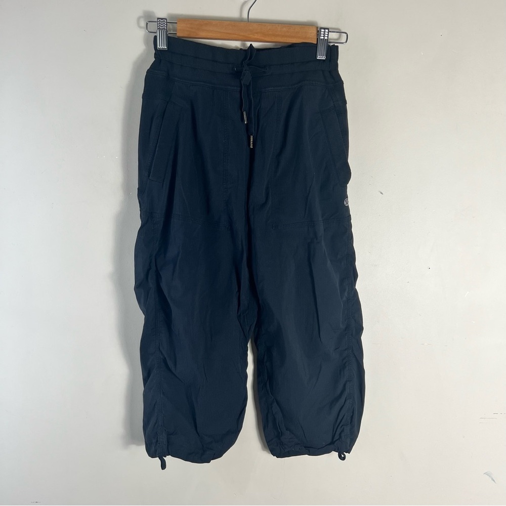 Lululemon Athletica Black Dance Studio Crop Pants No Liner Womens 6